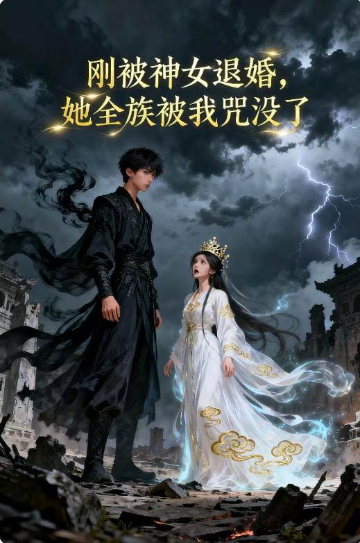 刚被神女退婚，她全族被我咒没了