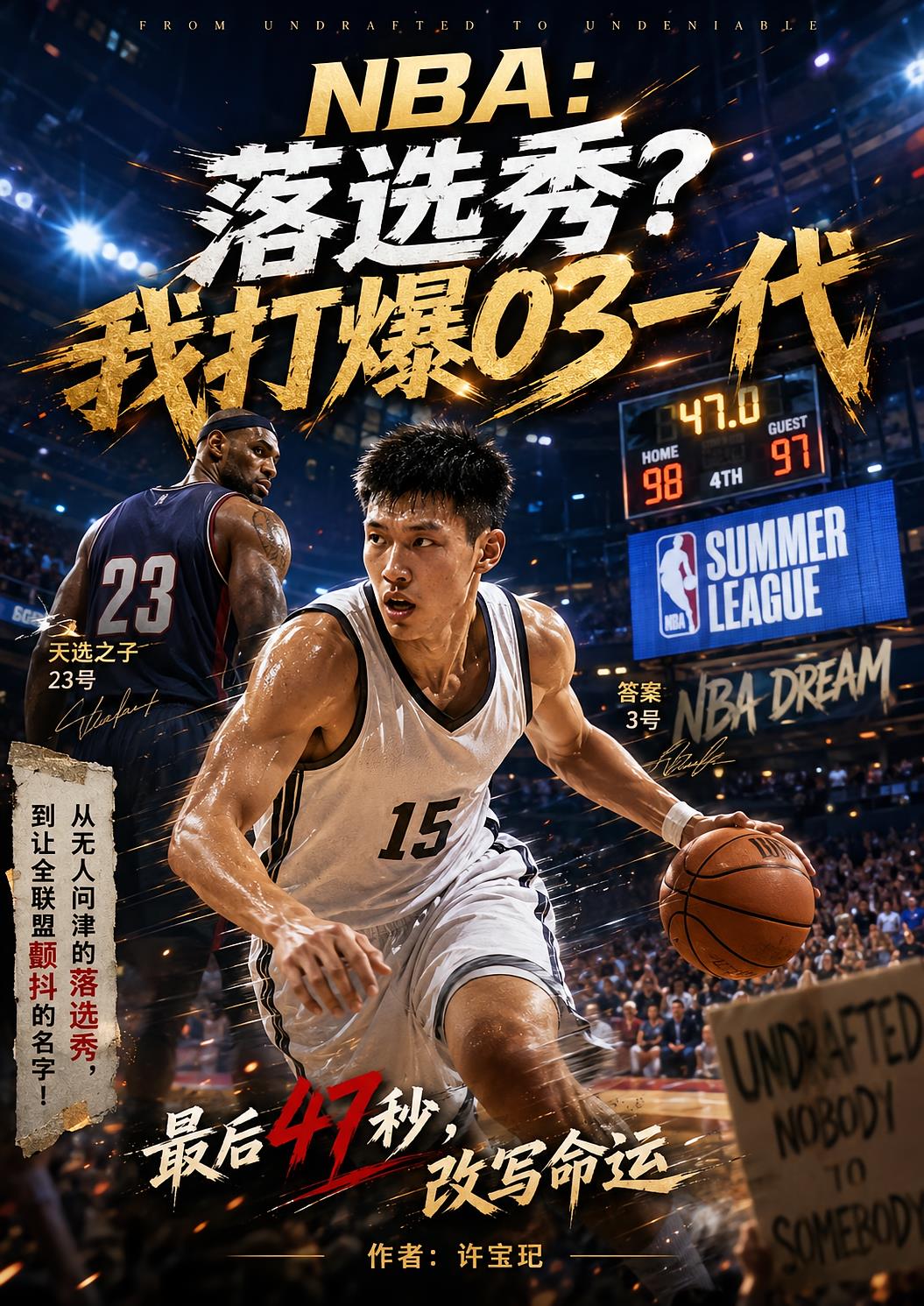 NBA：落选秀？我打爆03一代