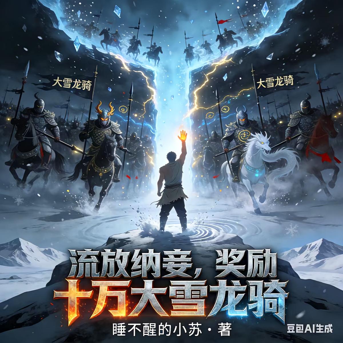 流放纳妾,奖励十万大雪龙骑